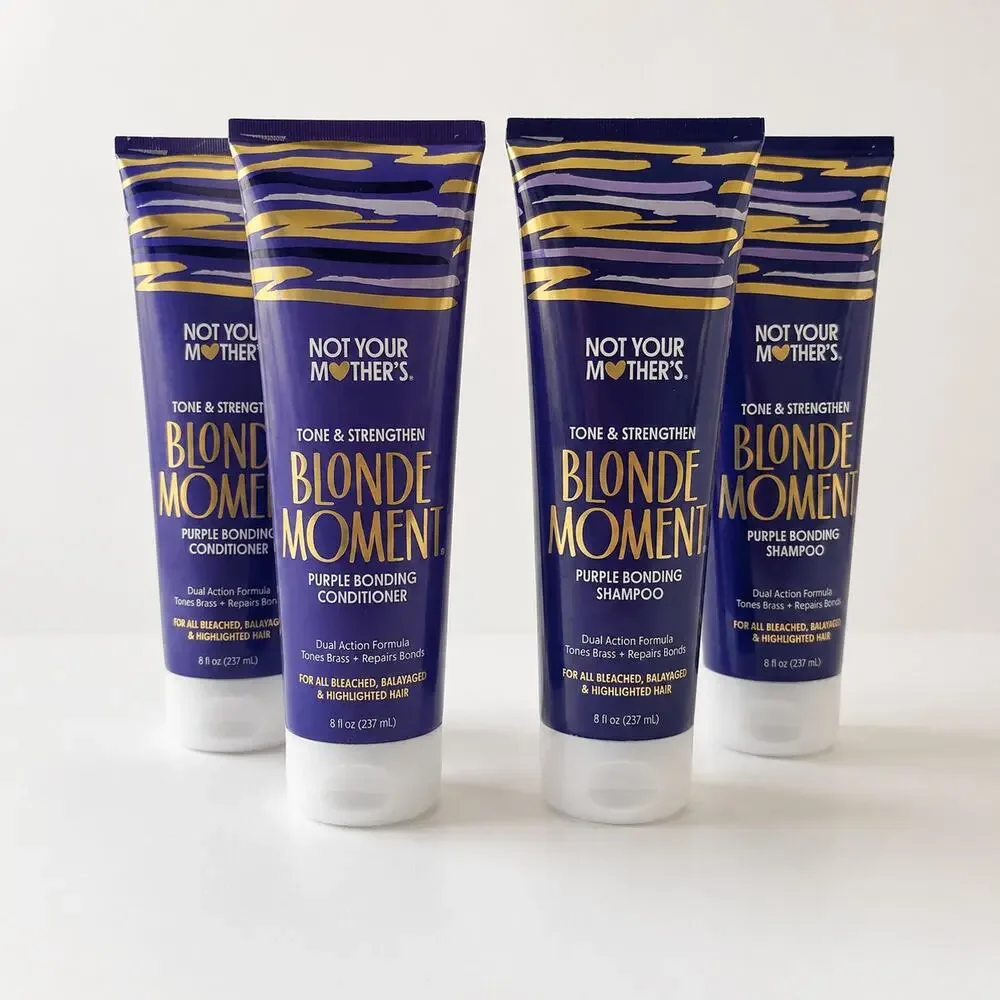 Not Your Mother’s Blonde Moment Purple Bonding Shampoo & Conditioner 4-Pc Set